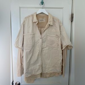 Free People layered shirt
